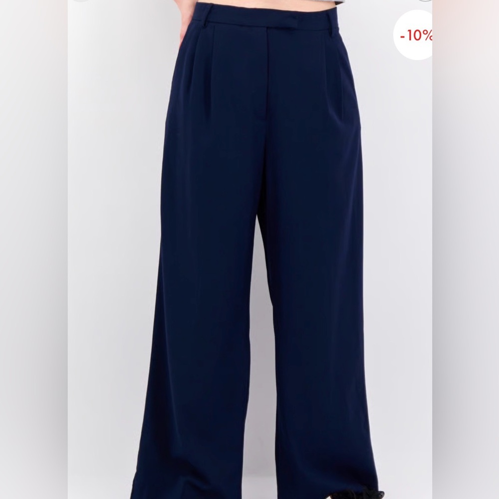 Bershka Navy Trousers